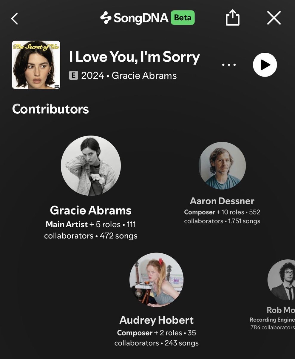 wasteIandbb's tweet photo. @lui_igi Pra quem tá comentando da Gracie Abrams: uau é quase como se a audrey tivesse escrito os maiores hits dela né https://t.co/B2sXZZsvwb