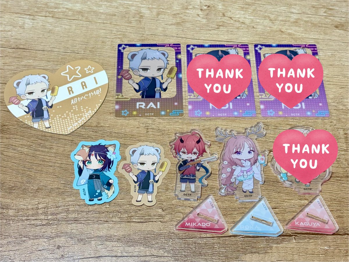 sakaomir's tweet photo. 【交換】 超かぐや姫！ and GALLERY コラボカフェ クリアカード アクスタ コースター ステッカー

譲
画像のもの

求
クリアカード→ヤチヨ>彩葉
アクスタ→彩葉
ステッカー→ヤチヨ>かぐや

都内手渡し>郵送(可能ならYahoo!フリマアプリ)

複数対1の交換も検討いたします
お気軽にお声掛けください https://t.co/XQfdhymPip