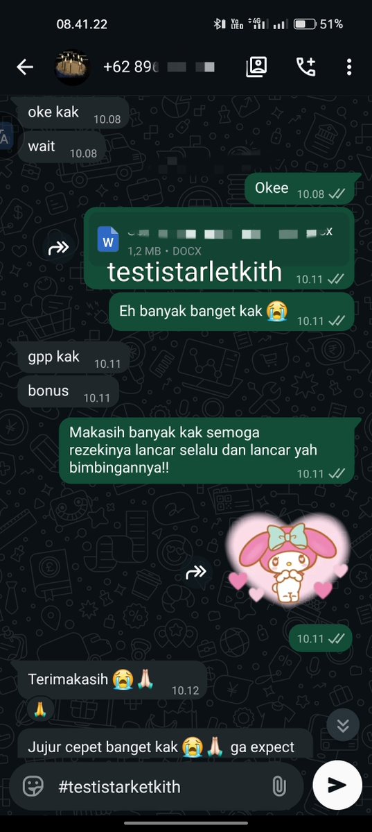 starletkithhh's tweet photo. 44. 𝐀𝐥𝐡𝐚𝐦𝐝𝐮𝐥𝐢𝐥𝐥𝐚𝐡 𝐨𝐫𝐝𝐞𝐫𝐚𝐧 𝐣𝐚𝐬𝐚 rapihin format file word sesuai ketentuan, update daftar isi, tabel, gambar, serta penomoran halaman word dr cust langganan mamaci kaka 🫶🏻 https://t.co/4SGES1CElo