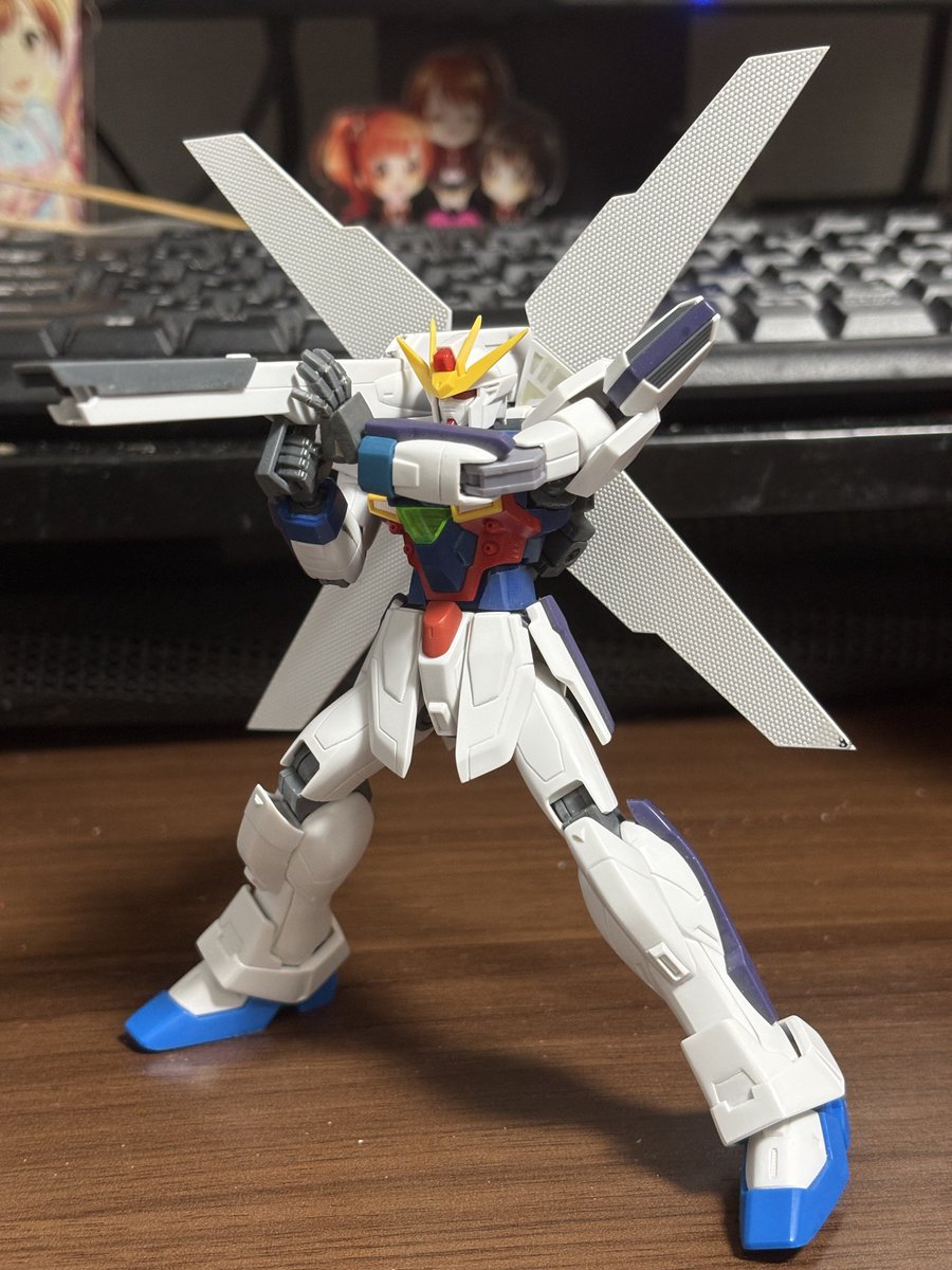 shinou_zero's tweet photo. 関節変えたおかげで凄い自然にサテライトキャノン構えやすくなった https://t.co/EIg9yuBdld