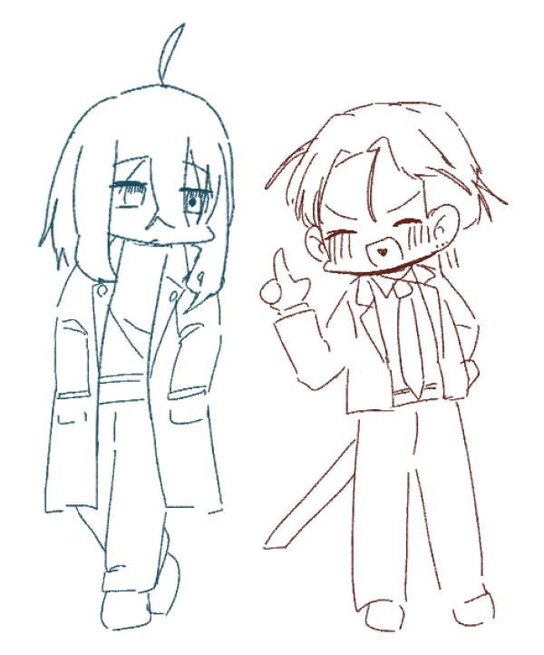 _kusago_'s tweet photo. @TYKaOQf5op46952 
反応ありがとうございます！メンション失礼します
めちゃ悩んだんですけど、前もらったイラストの雰囲気的に涼かな～と……！！ https://t.co/vcUwNtIgMk