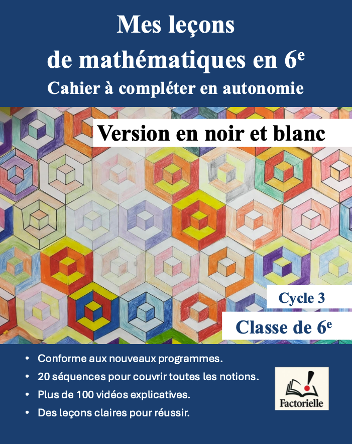 jy_labouche's tweet photo. 📘Le nouveau cahier Mes leçons de mathématiques en 6e existe aussi en version économique noir et blanc.
✅Même contenu mais un format plus accessible pour équiper toute une classe.
🔗À découvrir sur https://t.co/z9HMlfeUfz

#maths #6e #enseignants https://t.co/2zlsE3MeM0