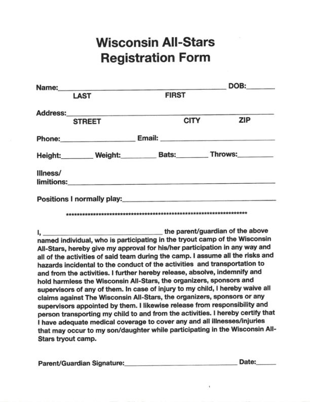 WI_AllStars's tweet photo. We apologize that the Wisconsin All-Stars website is having technical issues. We are working on this issue to resolve it soon. Feel free to fill out form. You can email it back to us and we will get your son registered. Feel free to share with others. Questions contact us. https://t.co/nKnAPlVKQz