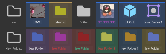 ShadowsLunarfox's tweet photo. Custom Folder for Unity
一款用于自定义 Project（项目）窗口中文件夹的 Unity 编辑器工具。它允许你指定自定义颜色、背景、名称颜色及图标，让大型 Unity 项目的浏览、组织和辨识变得更加轻松
https://t.co/2QXrYYbttC

#unity #vrchatasset https://t.co/Ovofs1neQf