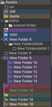 ShadowsLunarfox's tweet photo. Custom Folder for Unity
一款用于自定义 Project（项目）窗口中文件夹的 Unity 编辑器工具。它允许你指定自定义颜色、背景、名称颜色及图标，让大型 Unity 项目的浏览、组织和辨识变得更加轻松
https://t.co/2QXrYYbttC

#unity #vrchatasset https://t.co/Ovofs1neQf