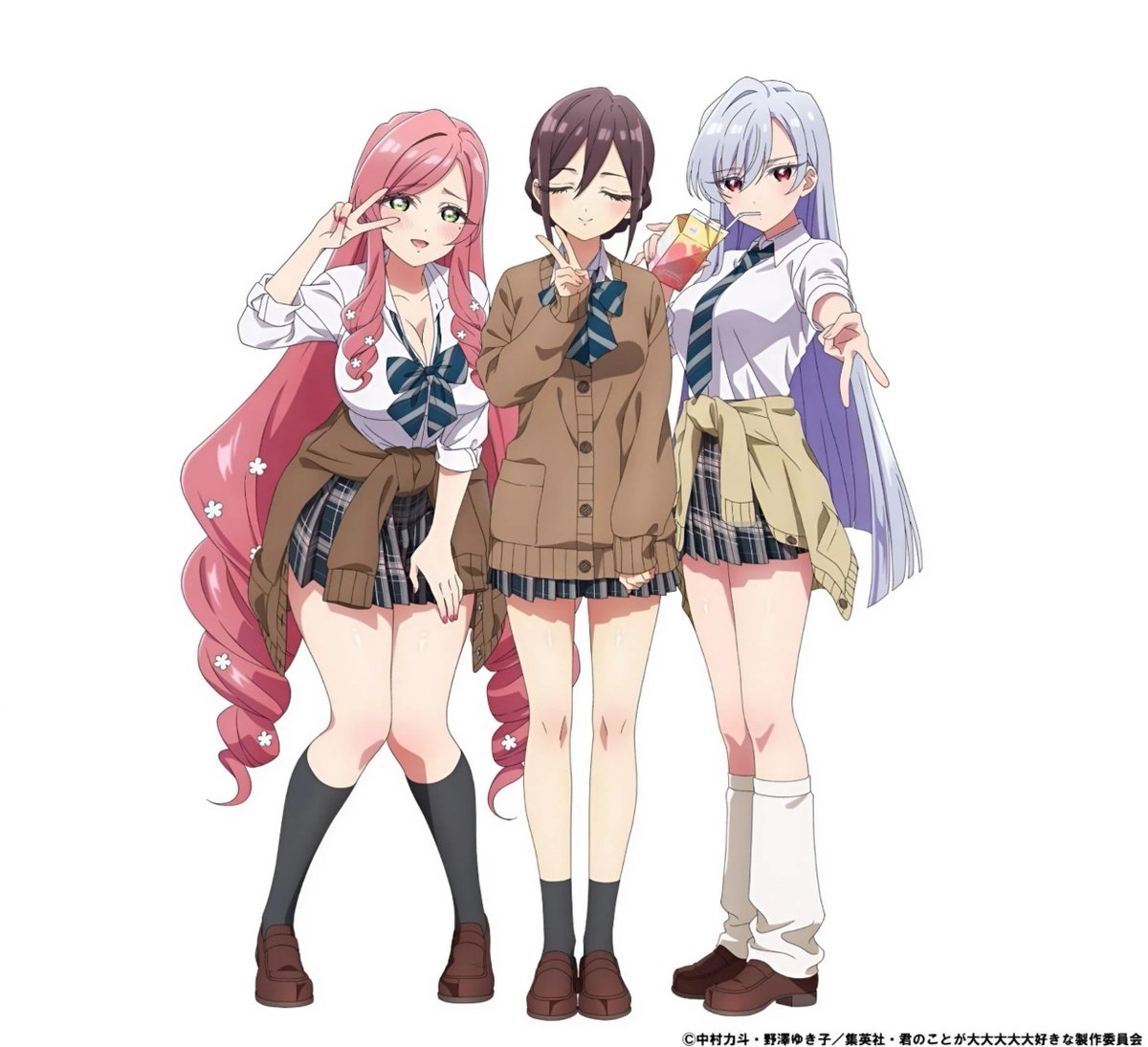 Rixi0303's tweet photo. Hyakkano Season 3 Blu-Ray store benefits illustrations 

Hm... I kinda like Season 2's more but Gyaru Hahari &amp; Black Gothic Kusuri looks great damn 😍

#アニメ100カノ #100カノ
#hyakkano https://t.co/rJVd0MPZXX