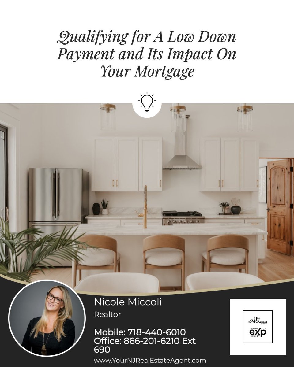 NicoleMiccoli's tweet photo. Dreaming of homeownership but worried about the down payment? 💭

Strong credit, stable income, manageable debt, and good preparation can help open more doors. Reach out to explore the mortgage options that may fit your goals. 🏡

#RealEstate #Realtor #RealEstateAgent https://t.co/f2iAlGWgk4