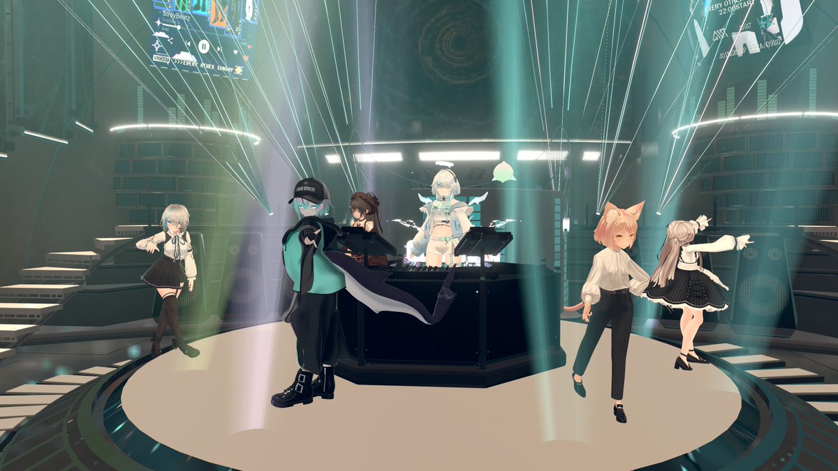 kokuyo_rui's tweet photo. #straybeatz_vrc 遊びにいってた～！
エレスイ沢山摂取出来て良かったな～！！ https://t.co/mgNylC0oFk