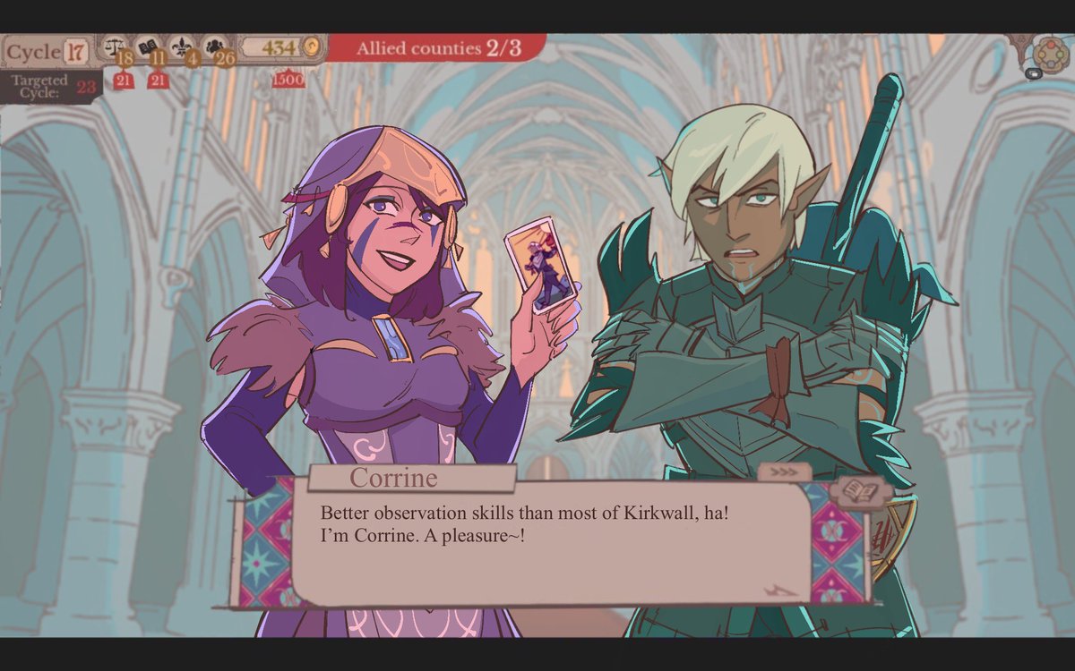 cassafra5's tweet photo. Lost part of my weekend to #sovereigntower so made some mock #fenhawke screenshots of #da2fenris and #magehawke Corrine https://t.co/BY5t5TSgRy