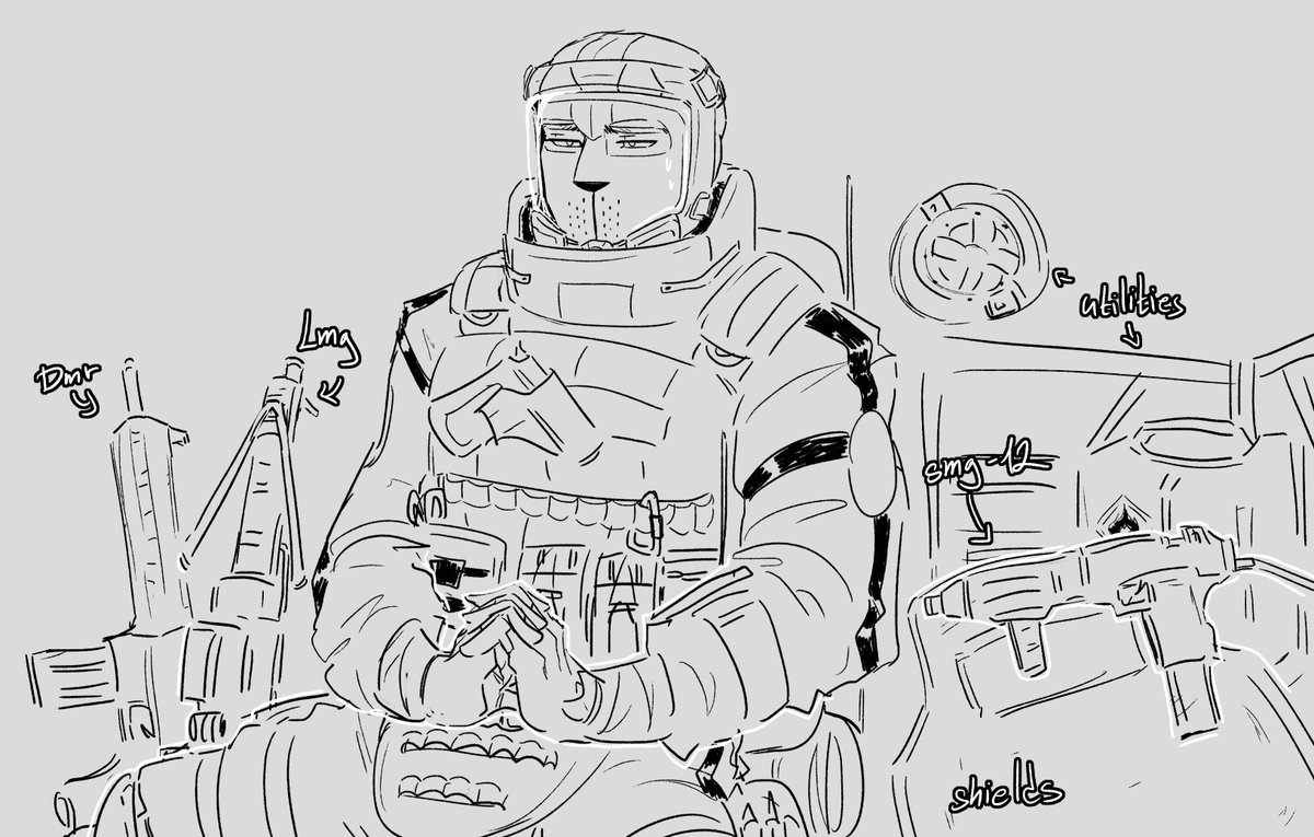 Caramelkask's tweet photo. I find it very funny that each meta was about weapons or gadgets and then there's him https://t.co/3ubFvjRuYD