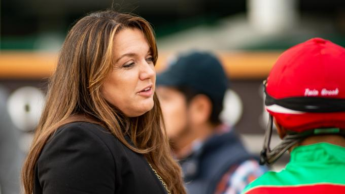 blindadosalas1's tweet photo. #Hipismo CHERIE DEVAUX sobre GOLDEN TEMPO, tercero en el #TraversStakes "Estaba muy atrás. Simplemente no funcionó por la falta de ritmo. Tenía demasiado que hacer. Regresó bien, y eso es lo importante."
Sin duda que el reposo por infección que lo apartó del #JimDandy lo afectó. https://t.co/z4X6XXW30P