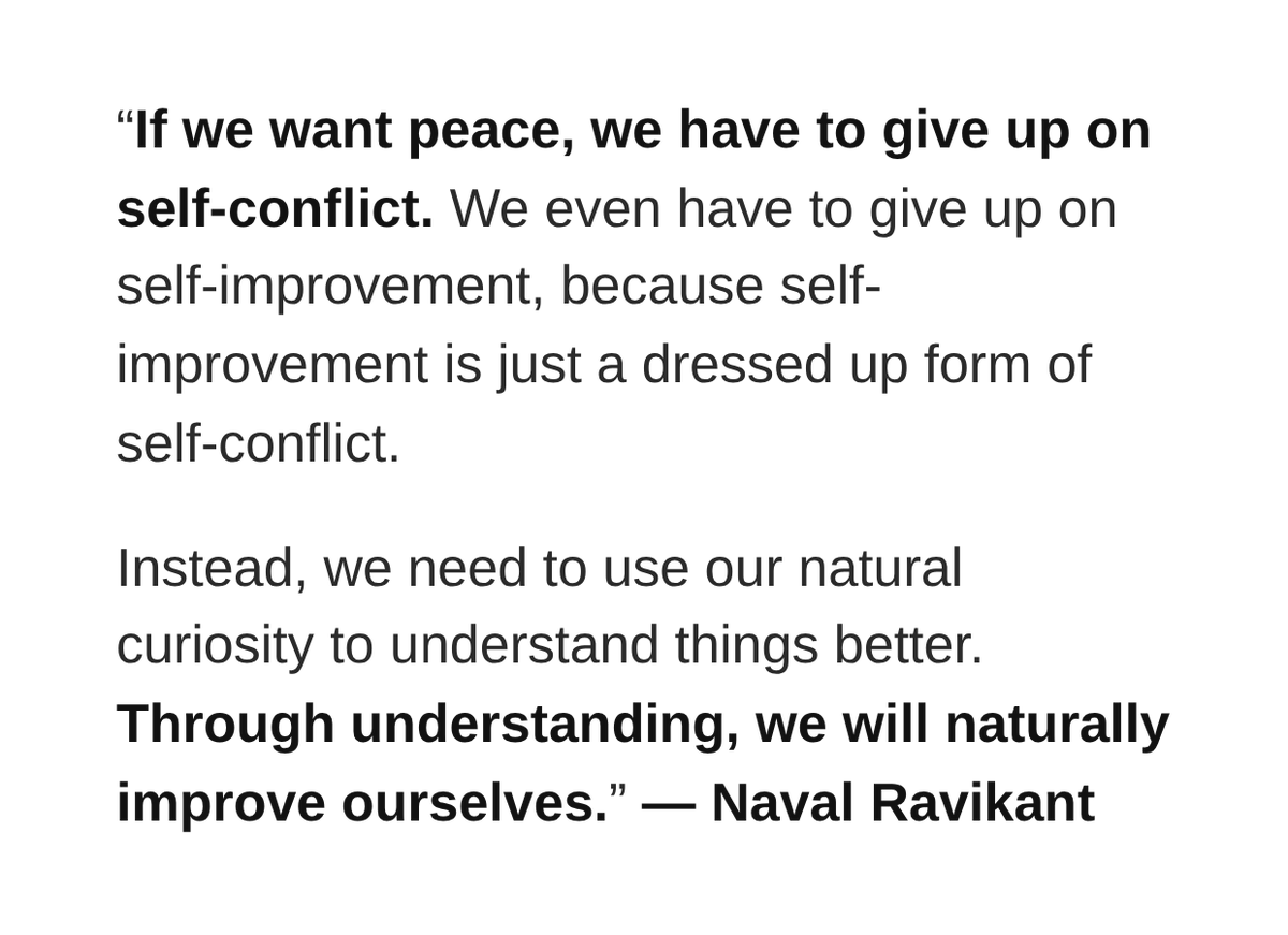 StartupWisdom_'s tweet photo. .@naval on how following curiosity creates peace: https://t.co/MLGEIMx8Uo