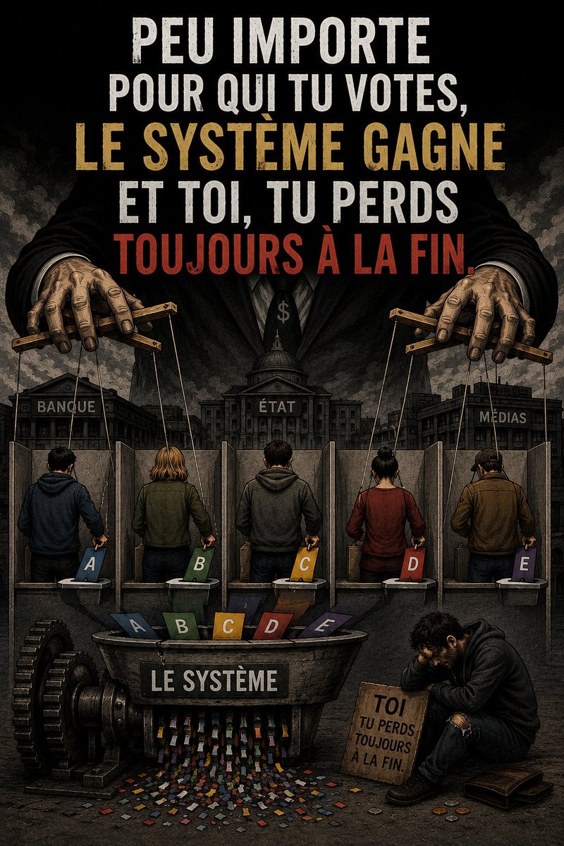 Soulaym29936891's tweet photo. @BenBrigitologue Allez bande de pitres, continuez à croire le système, vous êtes l'anomalie. 😎 https://t.co/7oqHYYaTDu