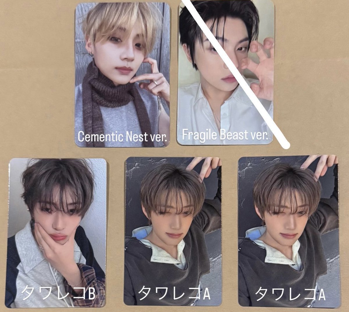 xi_n77's tweet photo. ALPHA DRIVE ONE 2ND MINI ALBUM
'UNBREAKABLE：少年BEAST'

譲：画像のもの

求： トレカ→アルノor アンシン
ポストカード→同種アンシン

💜アンシン＞💜アルノ＞💜以外

郵送での交換希望📮

お気軽にお声掛けください🌟

#ALPHADRIVEONE #ALD1 #ALD1交換 https://t.co/fHGea3hipU