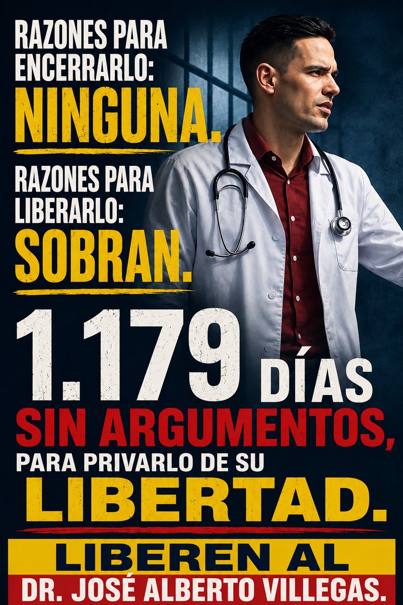 JoseAVJLibertad's tweet photo. Solo utilizaron MENTIRAS para detenerlo. 

NO existía NI UNA SOLA RAZÓN. 

Y ya son MÁS DE TRES AÑOS en una celda 2x1 con hueco en el piso como sanitario, SIN QUE TENGAN UN ARGUMENTO VÁLIDO.

¡LIBÉRENLO YA!  

#Liberenalospresospoliticos

@Migue1Caro
@Naky
@LuisCarlos https://t.co/HAPQc0w3cZ