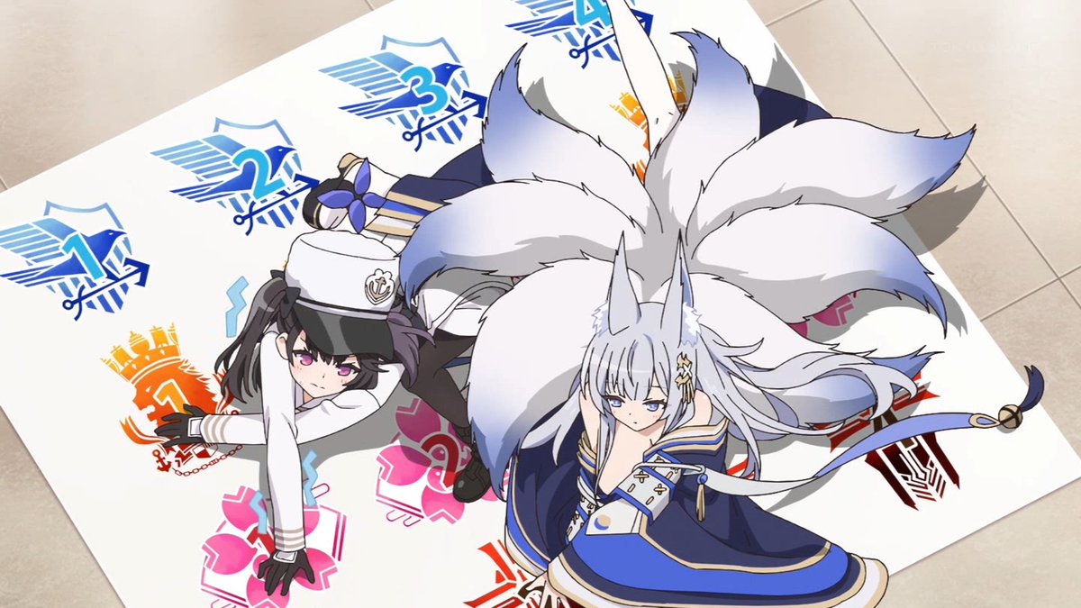 アズールレーン びそくぜんしんっ！にっ!! 第9話 ツイート画像 1
