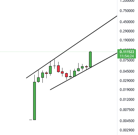 OneGoodTrade1's tweet photo. Chinese Cow pumping #牛来 $NIULAIUSD https://t.co/l2h4LG2UJU