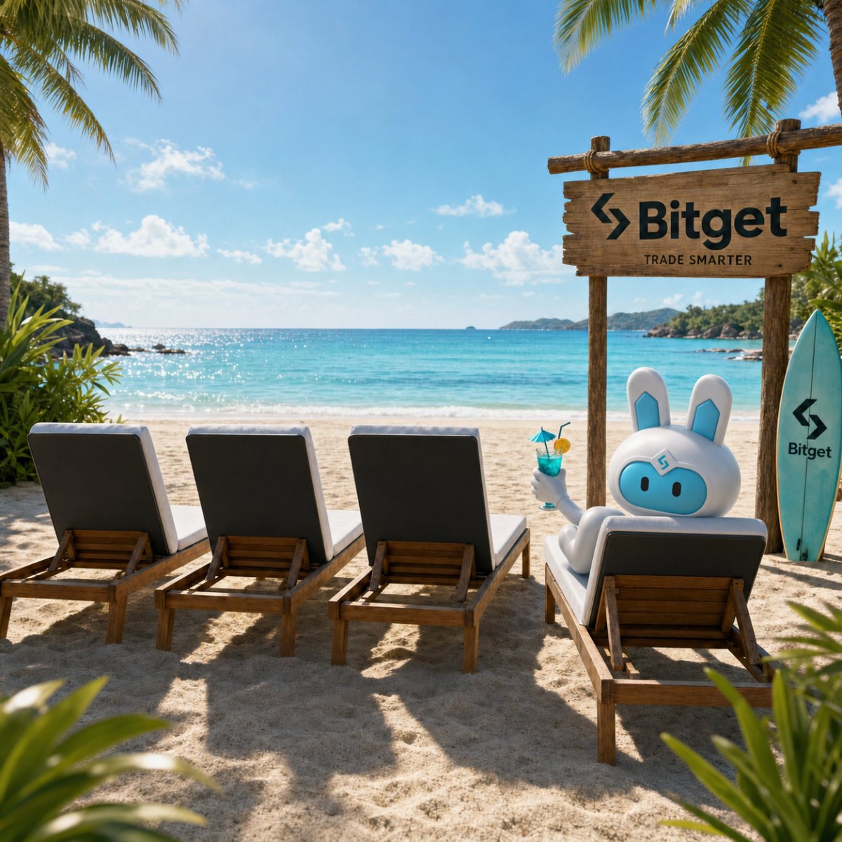 BitgetPL's tweet photo. 🏖️ Crypto Beach Pack

🌊You’re heading to the beach for a week and can only take 3 cryptocurrencies with you! Which 3 do you pick  and why? 👀

How to participate:
🔁 RT this post
❤️ Like this post
👥 Tag 3 friends
💬 Comment your 3 crypto picks and tell us why!

🏆 Prize Pool: 70 USDC
💸7 winners will receive 10 USDC each!

📅 Submit your entry by 05.09.2026
🎯Winners will be announced after the weekend.
Good luck! ☀️