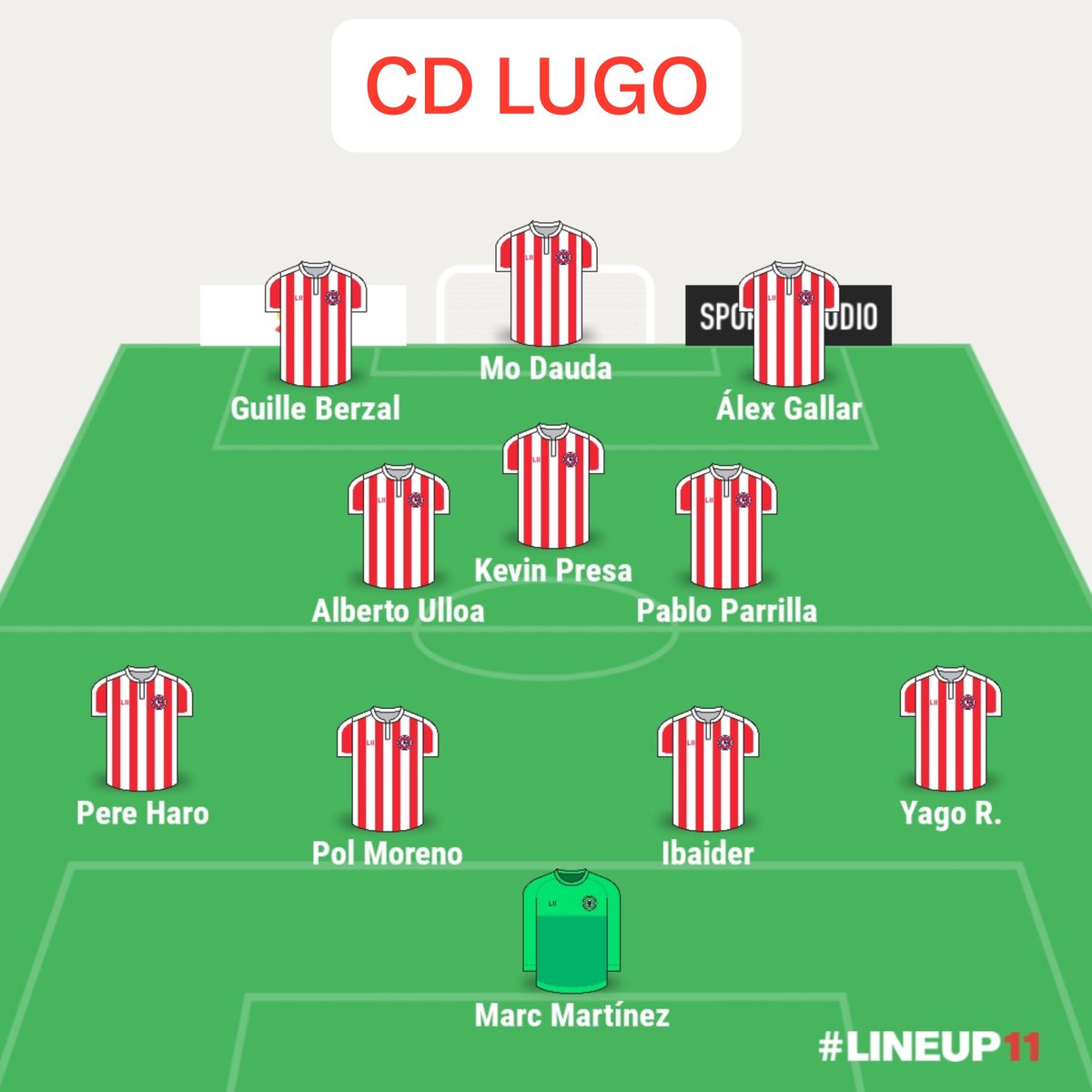 CDLugofacts's tweet photo. 🚨 Alineación experimento para hoy:

* Alternativa Chiqui por Guille y
Guille por Kevin en caso de que Chiqui esté para titular. https://t.co/vwJyPgBJ6R