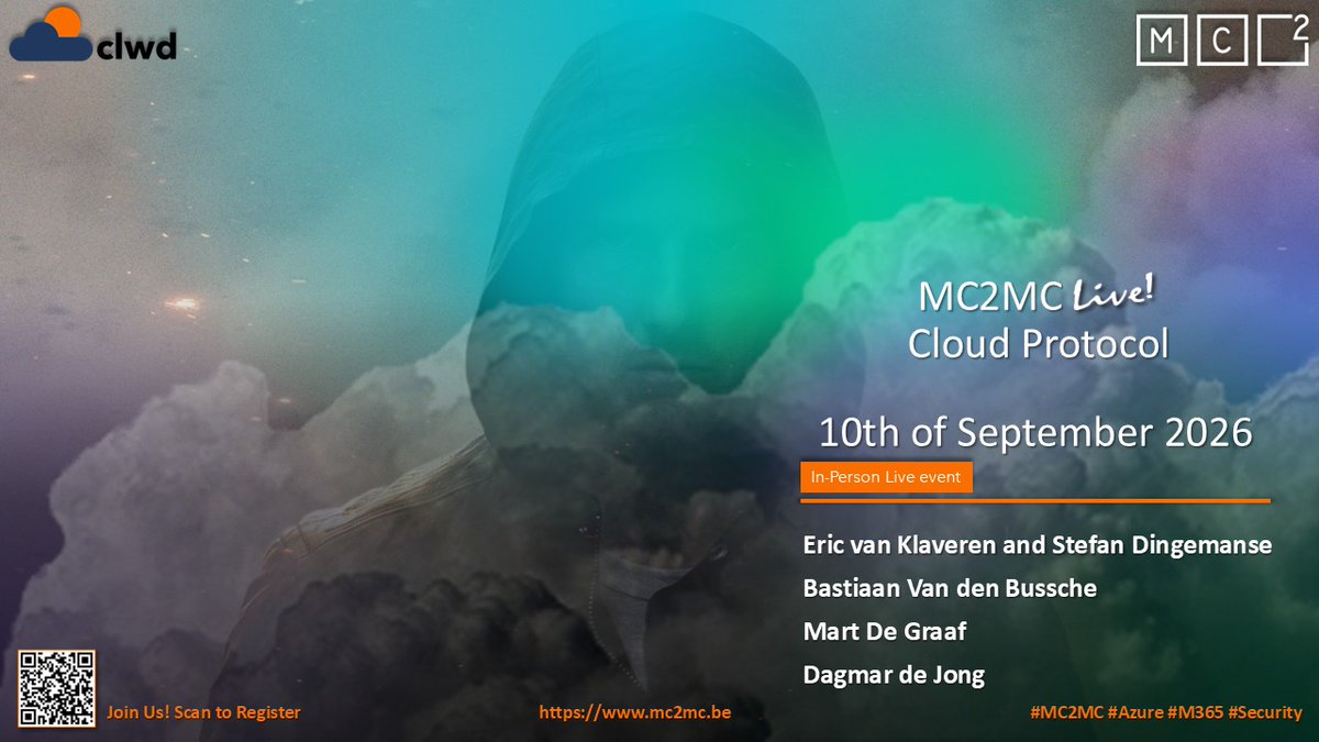 mc2mcbe's tweet photo. 📢 [1/2] Join us on Thursday, September 10th for MC2MC Live: Cloud Protocol! ☁️

A big thank you to CLWD for hosting us and taking care of the drinks and food for everyone! 🙏

🎟️ https://t.co/QID2ve6qMc

#MC2MC #MC2MCLive #Community #CommunityPower https://t.co/Y42p3QIqV0