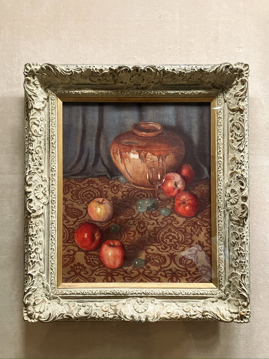 YamaTake3110's tweet photo. 果物の静物画
感想として適切とは言えないのだろうけどどの絵の果物も美味しそうに見えた https://t.co/pDTP9CMCja