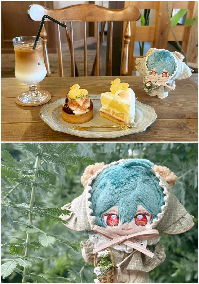 haruvvv's tweet photo. お花とcafeの日曜日☕️🪿🌿 https://t.co/hqDqtI6MHg