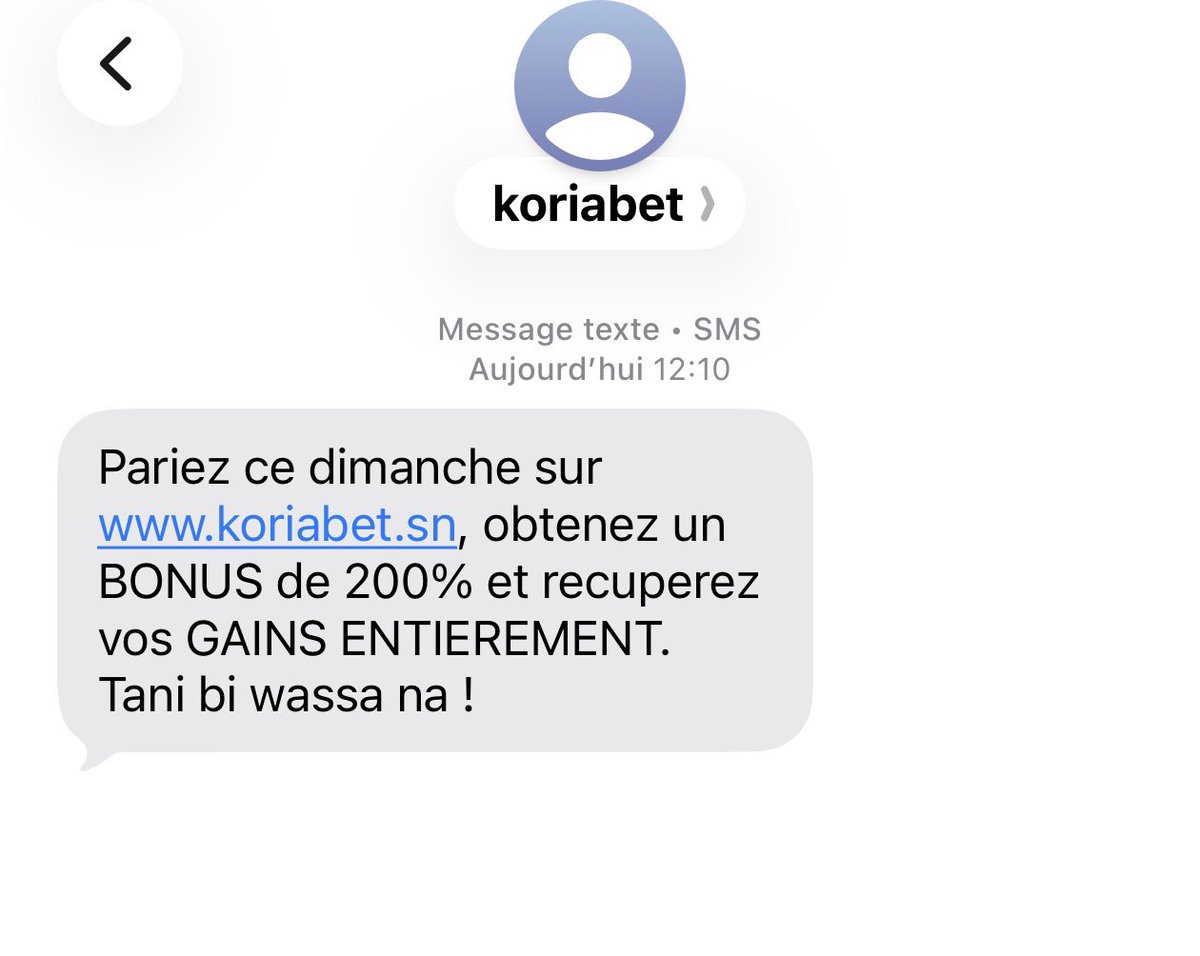 kouebrice's tweet photo. Mon cher @orange_sn 
Je n’ai jamais parié. Je ne parie jamais. Je ne parierai jamais. Comment ces gens font pour avoir mon numéro et me mêler à leurs pubs?
Comment faire pour ne plus en recevoir, svp? https://t.co/0NGm0lmDtk