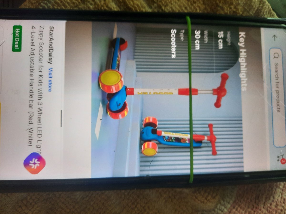 Ram1078083's tweet photo. @Flipkart @StarAndDaisy @flipkartsupport Total scam by @Flipkart! Ordered a @StarAndDaisy scooter, got a used unnamed piece. Raised replacement, and seller sent baby carriers! 😡 Now cancellation forced, offer price gone, &amp; no replacement option left. Stop cheating your customers! @flipkartsupport #ConsumerCourt https://t.co/4iiGMDgyGB