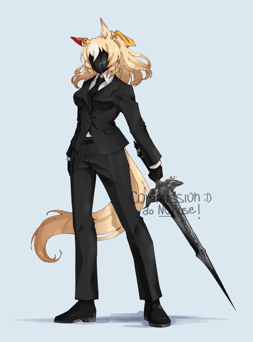 Marshal_Kiske's tweet photo. another Project Moon crossover, this time commissioned by @Scarfe____ ! Durandal as Roland Library of Ruina! thank you again! https://t.co/s83VFXtX6u