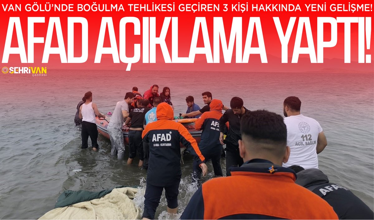 sehrivanhaber's tweet photo. AFAD, Van Gölü’nde yaşanan boğulma olayına ilişkin açıklama yaptı!
https://t.co/MRf5nXfUlt

@AFAD_Van https://t.co/9LDK0hu9AY