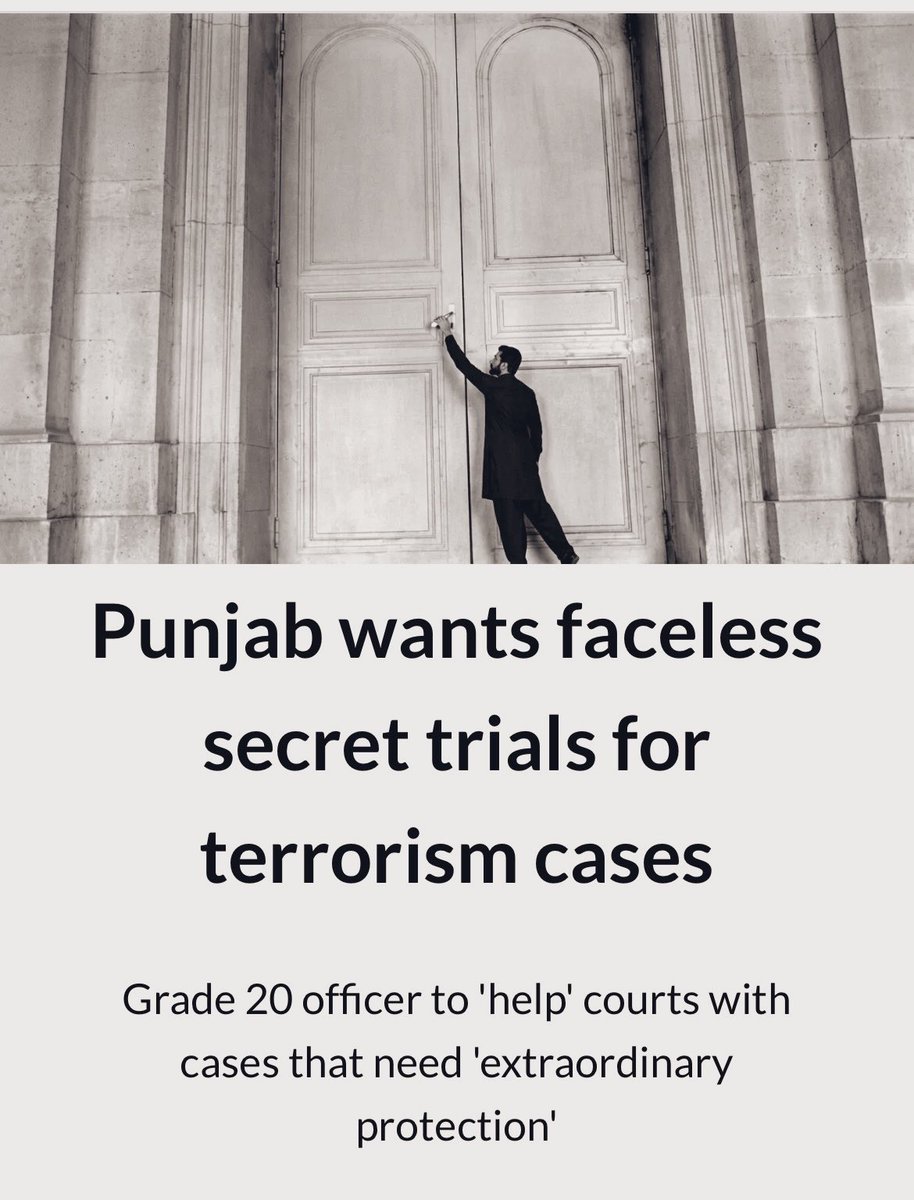 Inking_Insights's tweet photo. “…This would mean no one would know the identities of the judges, prosecutors, defence lawyers and witnesses…”

The irony of talking about hiding identities when the real power behind the legal system is hardly a secret. Even Pakistani children know who calls the shots. https://t.co/DthsjDyJ9y