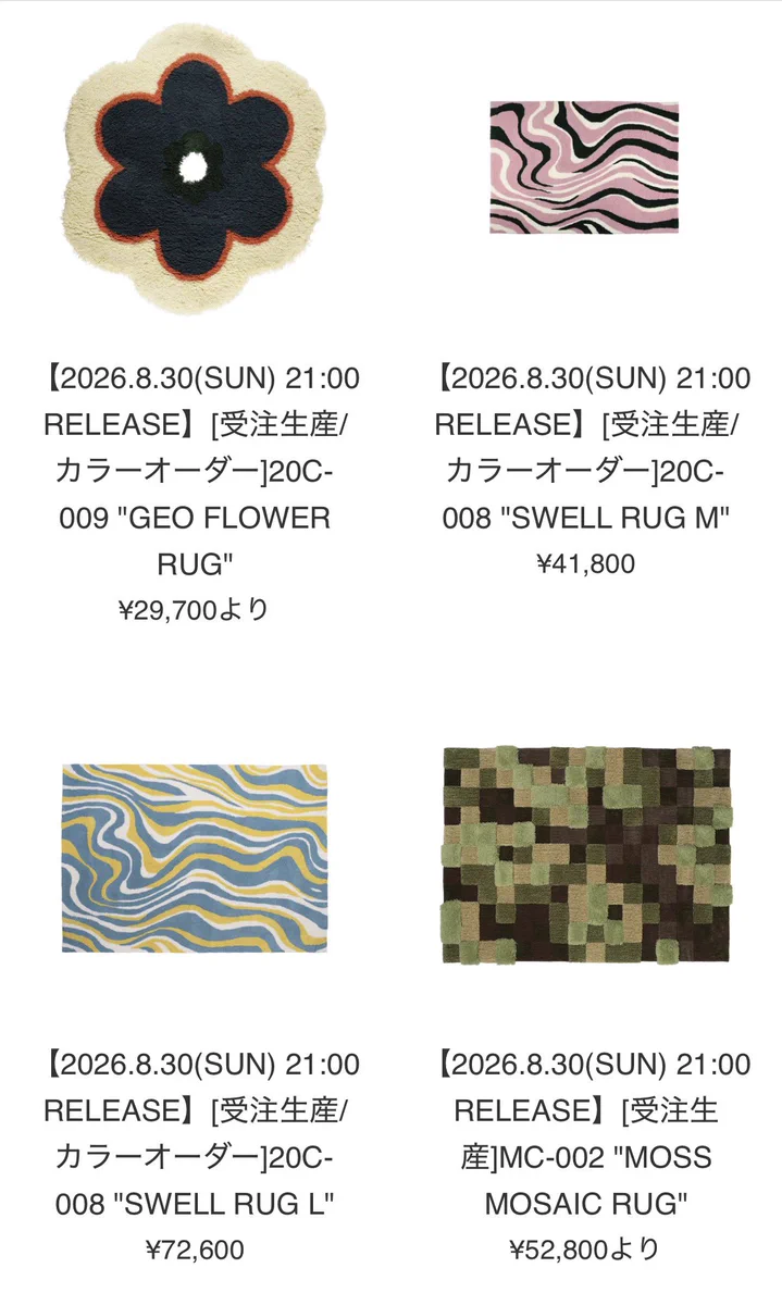 MIYOSHI RUG / EVANS on X: 