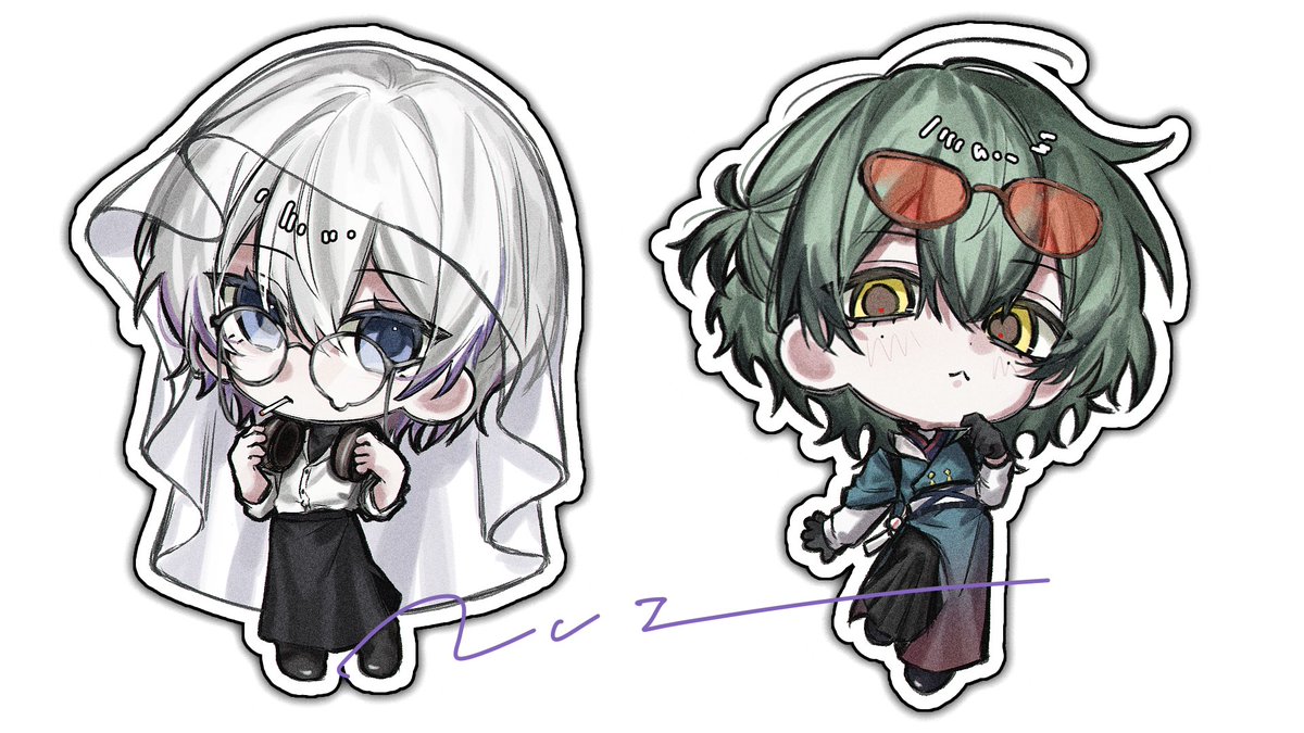 nuihapotato's tweet photo. 鍵の方で描かせて貰っていたやつ❕
デフォルメ 描くの楽しい❕ https://t.co/p3YIt9w4s7