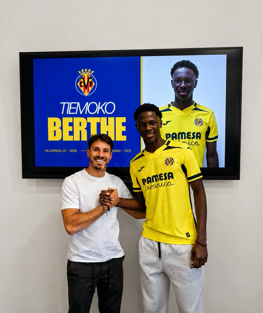 PearlsFootball's tweet photo. 🇲🇱 Tiémoko Berthe (18,CB) llega a España como uno de los defensas africanos más prometedores del mundo.

🏫Formado en Académie des Etoiles du Mandé, de Malí, Tiémoko salta al fútbol europeo de la mano del Villarreal CF.

👨‍🏫 Se incorporará a las ordenes de Pepe Reina, entrenador del Juvenil A del equipo groguet el cual disputará la UEFA Youth League esta temporada.

Sus estadísticas en la Copa del Mundo U-17 de 2025 son las siguientes: 

🔸5 partidos jugados
🔸86% pases precisos
🔸52% balones largos precisos
🔸2 porterías a cero
🔸1.4 entradas por partido
🔸4.6 balones recuperados por partido
🔸6.8 despejes por partido
🔸52% duelos ganados en el suelo
🔸65% duelos aéreos ganados

🔥Joven con un futuro enorme por delante.