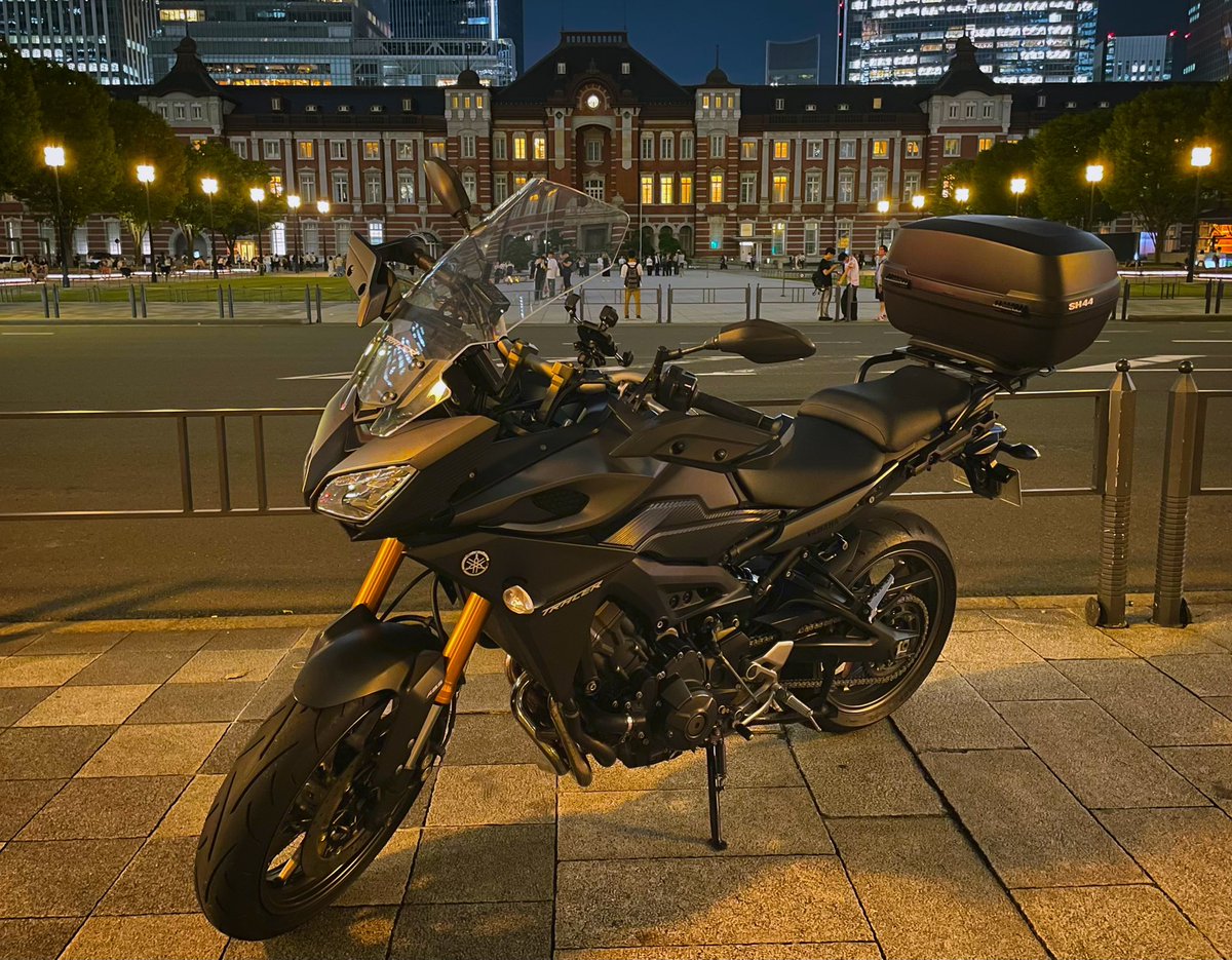 okeo_sub's tweet photo. MT09 TRACER………納車されました！！！🏍️
おけお初の大型バイクです！！嬉しすぎる…！
どこまでも走っていきたい🔥 https://t.co/dS4YaoaEcK