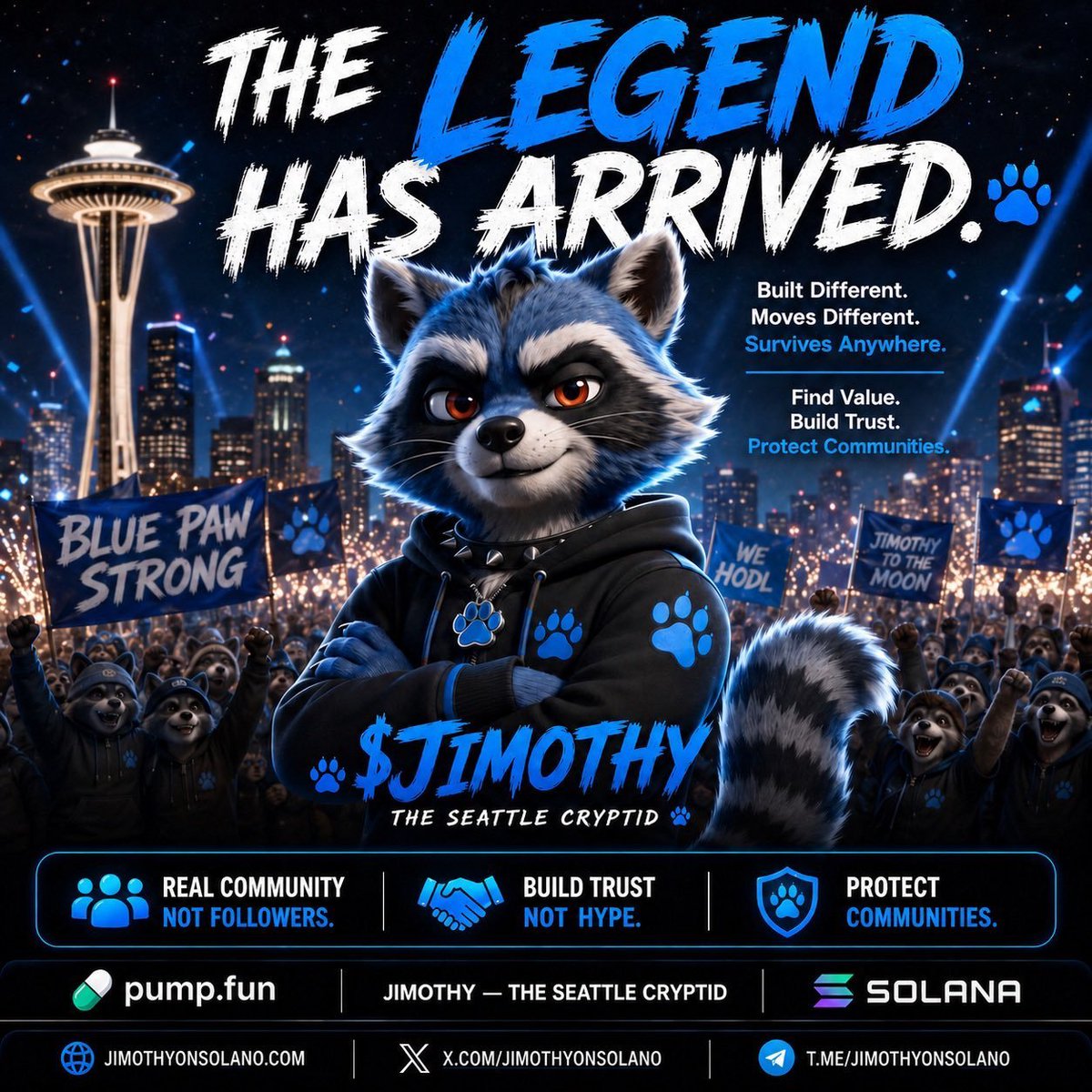 Veritas11225's tweet photo. $Jimothy was never supposed to be the one people looked to for answers.

He was undersized, underestimated, and built a little differently. But over time, he learned that being different wasn't something to hide. It was the very thing that gave him purpose.

From the streets of Seattle to the Solana blockchain, Jimothy became the one who looks closer when others don't.

Built different. For a reason.

CA: 23heHsHYxfVkXWjgdSPUWMFarPhuSFyeXrqFHpump