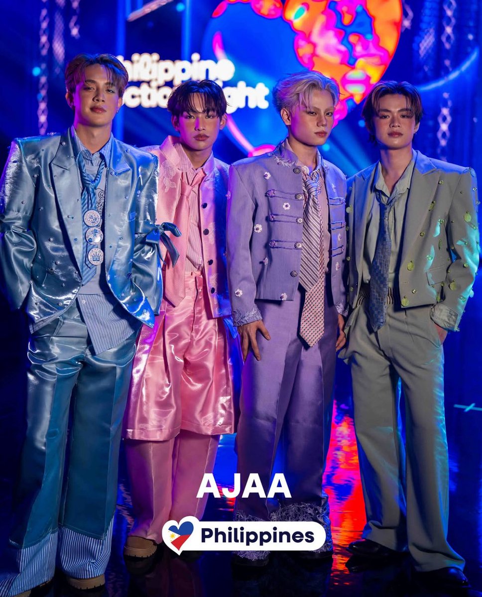 desi_magiliw's tweet photo. YUNG OUTFITS NG AJAA 😭😭🥹🥹 OH THEYRE ABOUT TO EAT

#AJAA #AJAAinEurovision 
#Eurovision #EurovisionAsia 
@AJAAofc https://t.co/fvEtxKqQWT