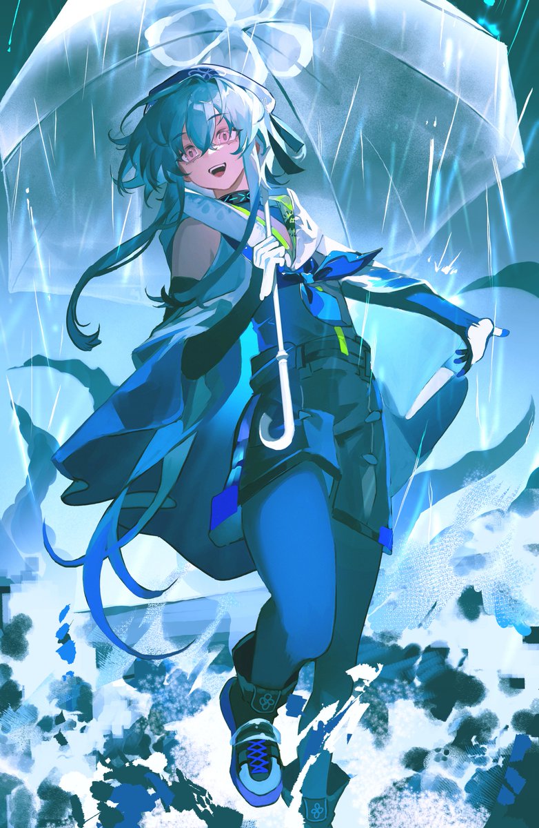 qincaihefan's tweet photo. #明日方舟 #水月 
雨中舞 https://t.co/cd9p9uKpqc