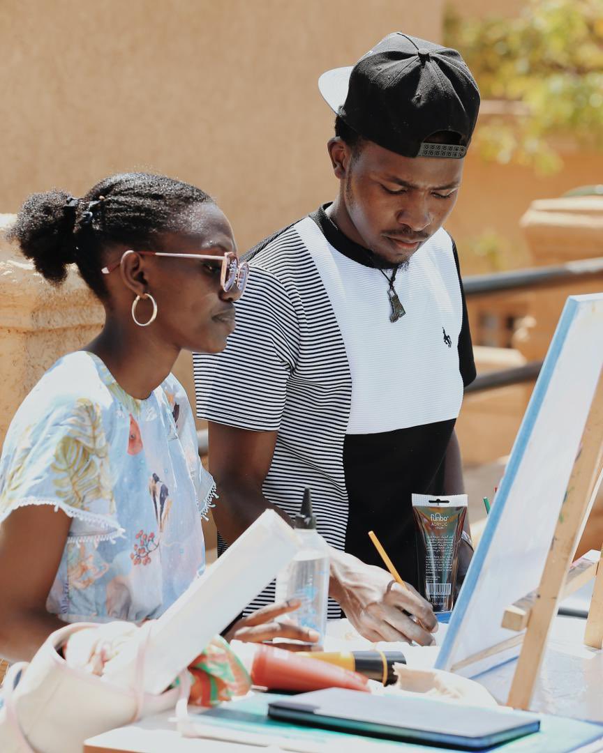SseseNation's tweet photo. #openstudio :the heartbeat of Kampala’s creative scene is ongoing . This event is a vibrant creative hub where ideas take flight, connections are forged, and the local arts community
comes alive.
Grateful to everyone who took part❤️
#openstudio
#ssesenation @droopcanvas https://t.co/Y6yGez7JPS
