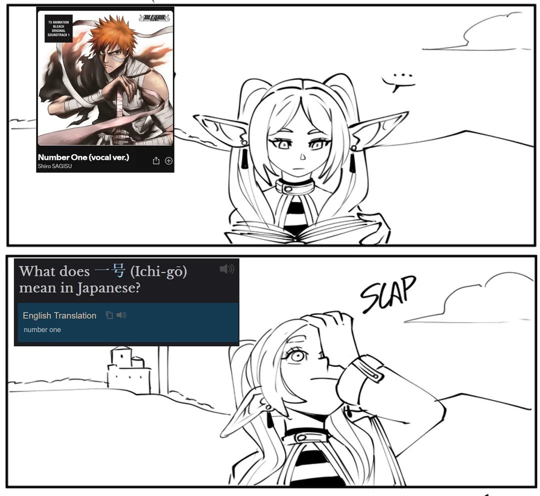 Retro_Bleach1's tweet photo. "Ichi go" also means "1 5", Ichigo was 15 years old when the series started... 15 in spanish is "Quince".... Kubo is one sly fox.... 🐐 https://t.co/GJRcN6DKDV