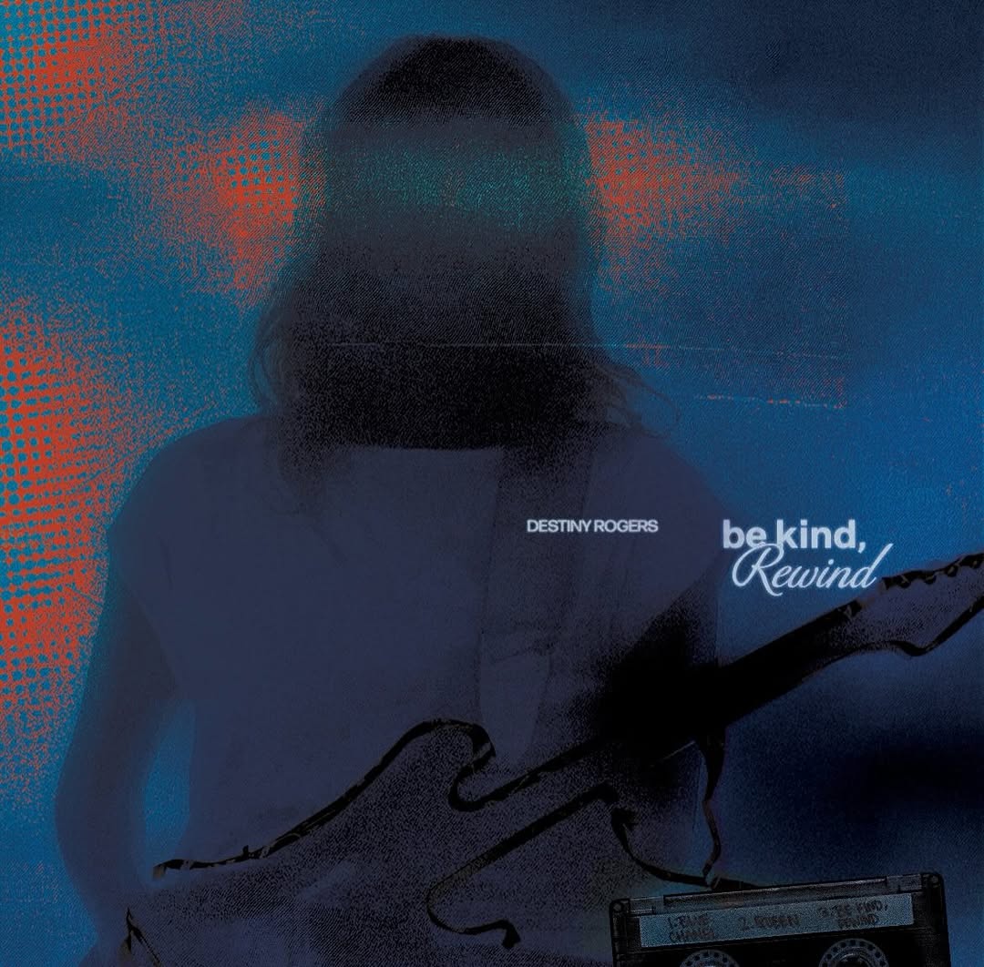 destinyrogeusep's tweet photo. “BE KIND, REWIND” EP IS OFFICIALLY OUTTTT NOW ON ALL MUSIC PLATFORMS!!! ⏪🥹✨ its been a long time coming, and i’m so excited to finally be here.

“be kind, rewind” was inspired by a phone call with my grandma a couple years ago. i remember hanging up ... https://t.co/RqGxtoC0P3
