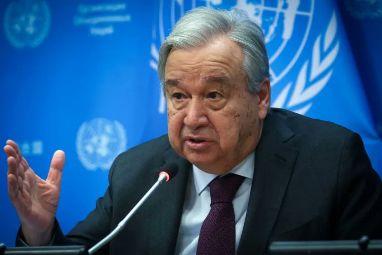 MiddleEast_24's tweet photo. UN Chief Admits Human Rights Rapporteurs "Out of Control" Amid Bias Allegations
UN Secretary-General António Guterres admitted to the Financial Times that several UN human rights rapporteurs are "totally out of control." The remarks follow a UN Watch report detailing deep anti-Israel bias across the UN, with Guterres privately calling Francesca Albanese a "horrible woman." Israeli officials are now demanding accountability for unmonitored rapporteur misconduct.