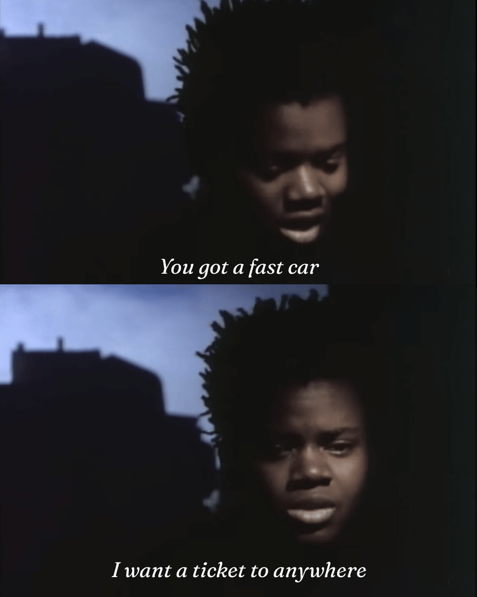 tchapmanonline's tweet photo. What’s your favorite line from “Fast Car”? 

#tracychapman #fastcar https://t.co/kCnHtrqjT5