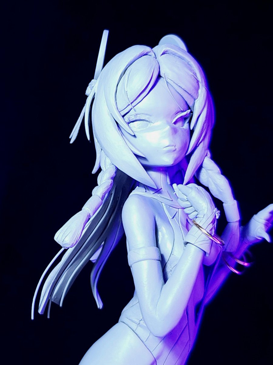 kiSculpting's tweet photo. #原神 #GenshinImpact #Citlali 
#模型製作
#clay #figure #sculpture https://t.co/zSLvWUHR37