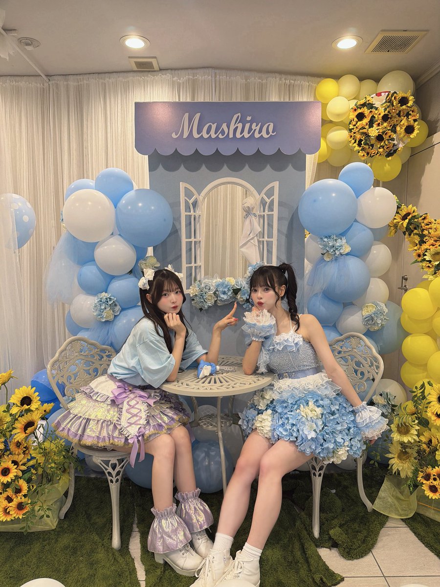 yumeno_tmg's tweet photo. 大好きなましろちゃんの生誕祭🐼🩵 https://t.co/ncQEsSkp5K