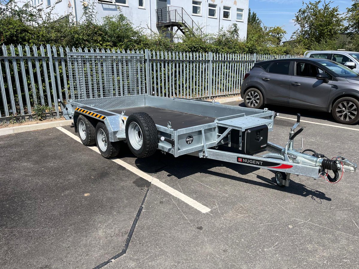 Sharmansagri's tweet photo. ๐จ SOLD - Nugent Plant Trailer!
Sold by Lowdham Area Sales Manager, Andrew Channing ๐คฉ
You can contact Andrew on 07464 544473 to discuss getting one of your own!
#Nugent #NugentTrailers #SharmansOfLowdham https://t.co/YcmsG39LrS
