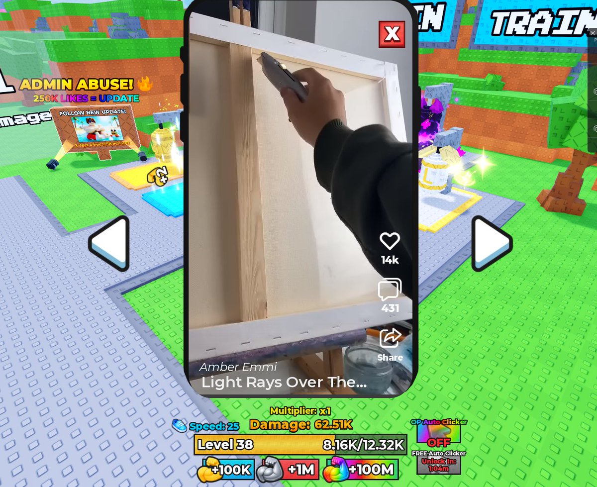 jae_8mapz's tweet photo. Well, well, well, @Roblox — I thought doomscrolling was banned? So what is this?

This game contains doomscrolling and has over 50M+ visits. If this is allowed, why can’t we do it?

https://t.co/dJLZROgiAg

#Roblox #RobloxDevs https://t.co/rIuSRFsYtE