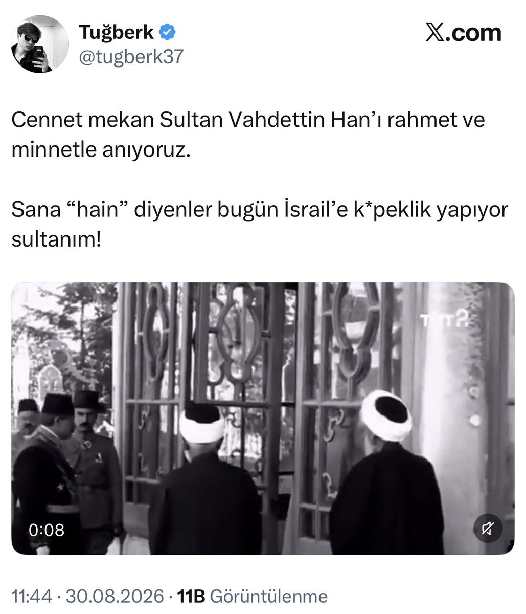 nasuhbektas's tweet photo. Kim olduğu, isminin ne olduğu, nerede yaşadığı bilinmeyen bir hesap, özellikle bu şekilde provokasyonlar yapıyor. İşte buna işlem yapması gerekenler, nedense sessizce izliyor. İngiltere’de bir şahıs vardı onunla organize Tweet atanlar vardı o şahıs deşifre oldu hesabını kapattı gitti o ana kadar hiç kimse o şahıs hakkında işlem yapmadı. Bu şahıslar tesadüfen tweet atmıyor. Tam 30 Ağustos günü itilaf devletleri ile ortak şekilde kurtuluş Savaşı’na karşı ordu kurmuş vahdettin hakkında bu şekilde tweet atarak işte toplum içerisinde bilinçli provokasyon yapıyor…..