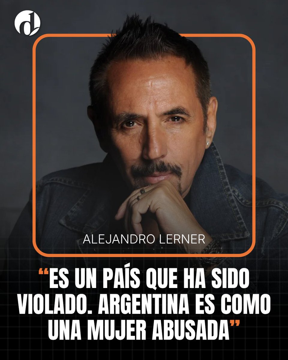 eldestapeweb's tweet photo. ‼️La absurda comparación de Alejandro Lerner en la mesa de Mirtha Legrand.

Además, el músico afirmó que Argentina es "un país que quiere cambiar" y pidió darle "un poquito de tiempo" al proyecto político de Milei. https://t.co/t9FY0E8XeR