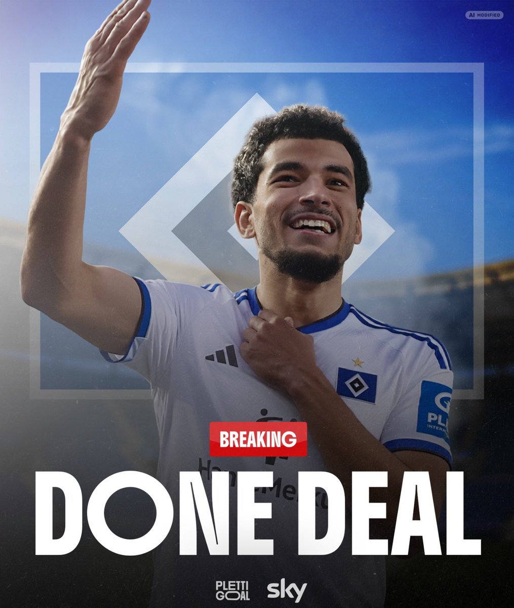 Plettigoal's tweet photo. 🚨💥 Zakaria El Ouahdi to Hamburger SV - DONE DEAL ✔️

Full agreement reached between #HSV and KRC Genk over a permanent transfer for the 24 y/o right-back, who will sign a long-term contract. 

Fee: LESS than €10m guaranteed. Medical scheduled for today. 

❌ Arthur deal now OFF.

@SkySportDE 🇲🇦